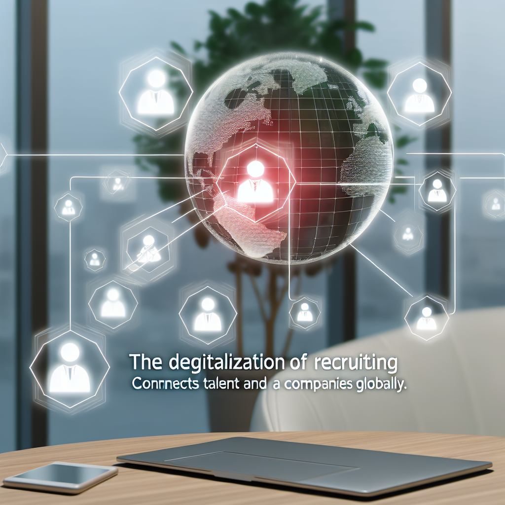 Digitalisiertes Recruiting verbindet Talente und Unternehmen weltweit.