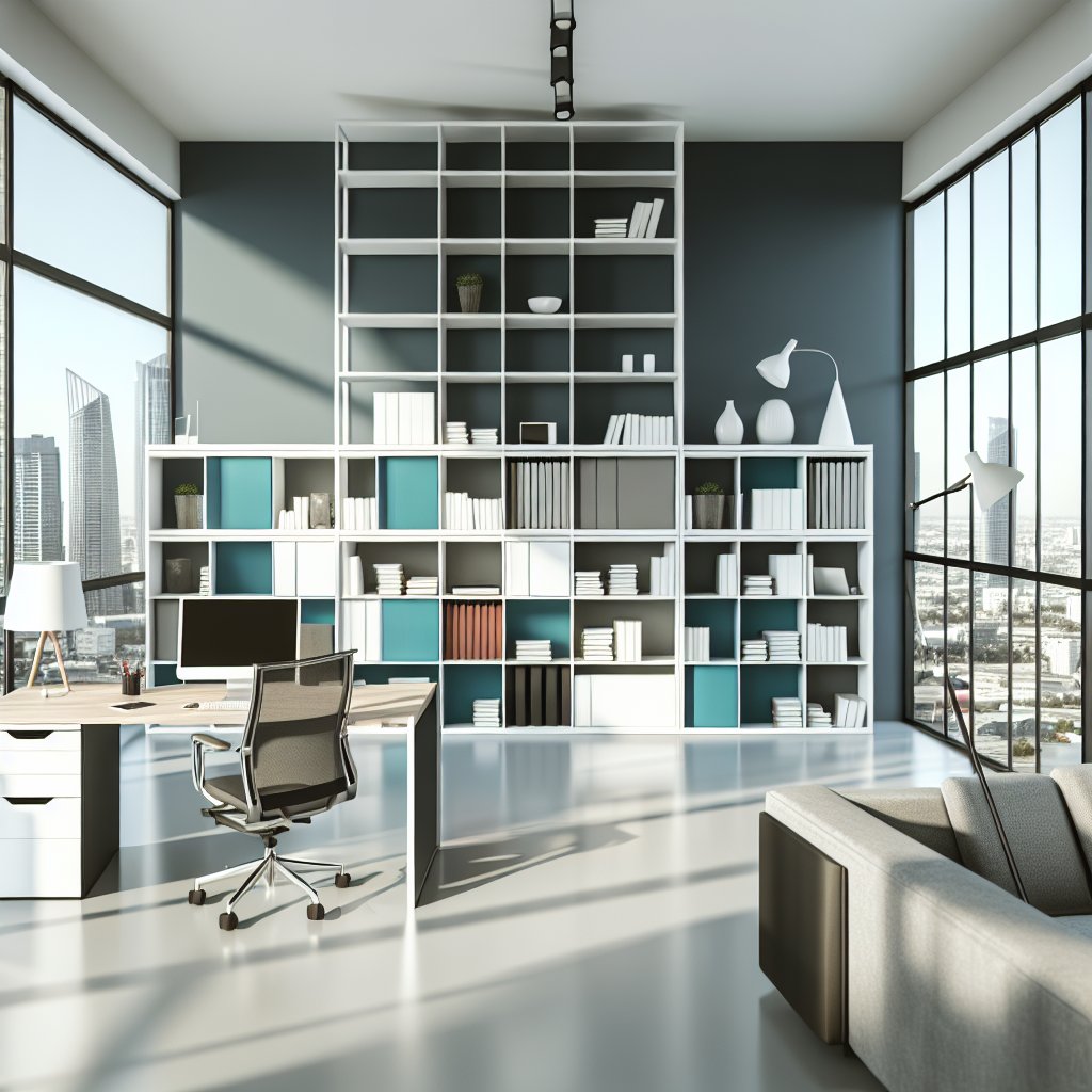 Ein modernes Büro kombiniert mit Home-Office.