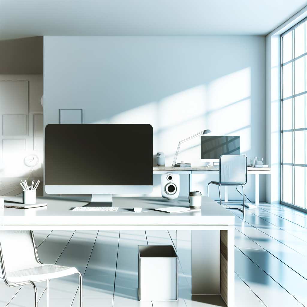 „Homeoffice-Konzept im modernen, digitalen Arbeitsumfeld.“