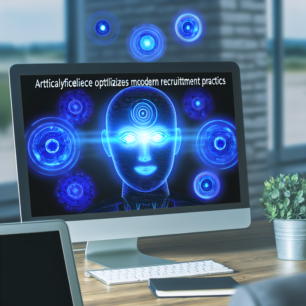Künstliche Intelligenz optimiert modernes Recruiting effizient.