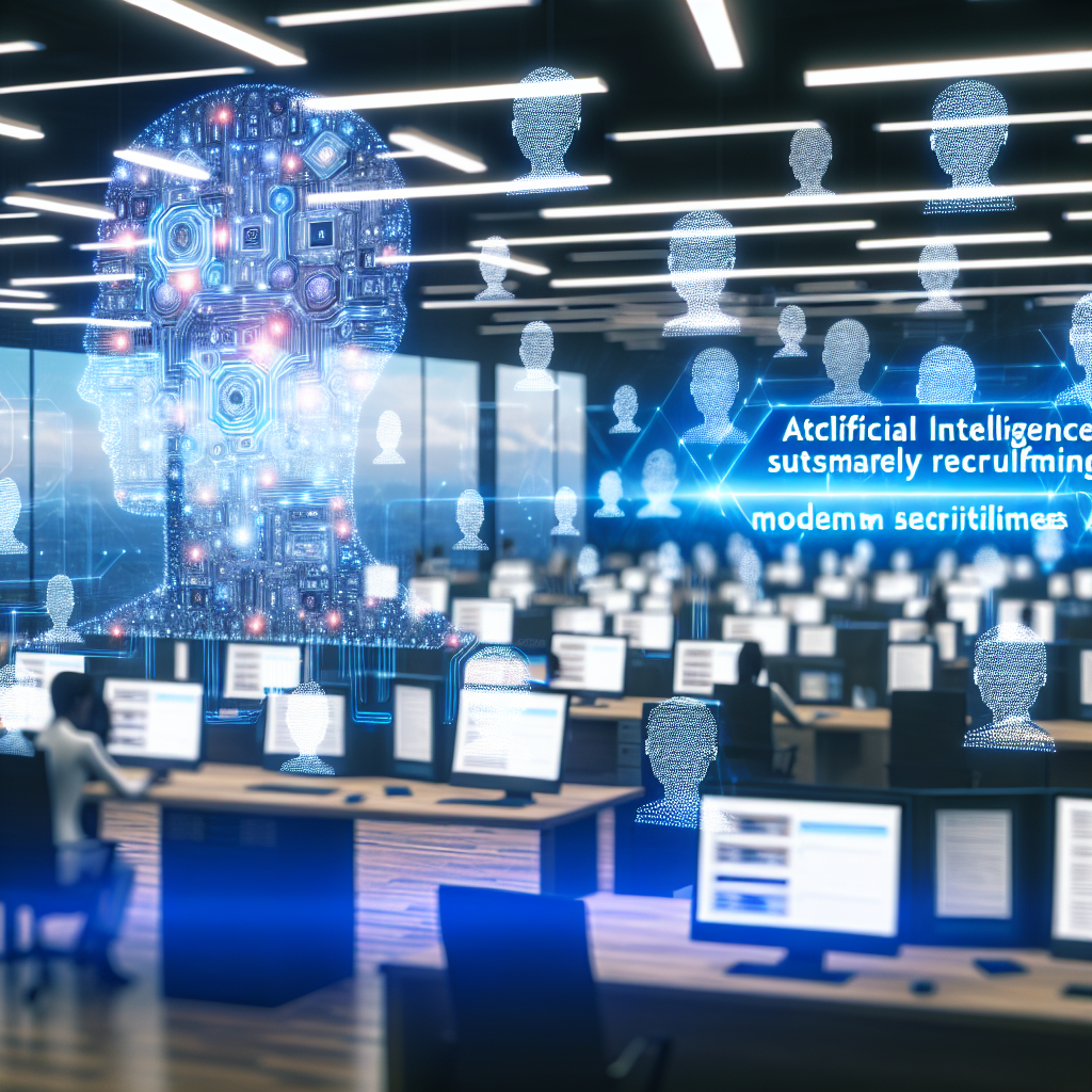 Künstliche Intelligenz transformiert modernes Recruiting nachhaltig.