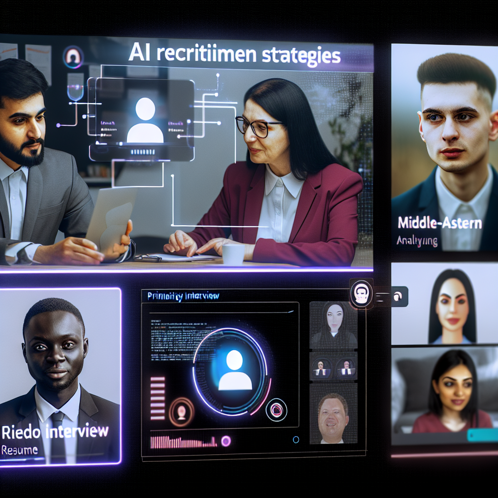 „Vielseitige Rekrutierungsstrategien auf digitaler Plattform dargestellt.“