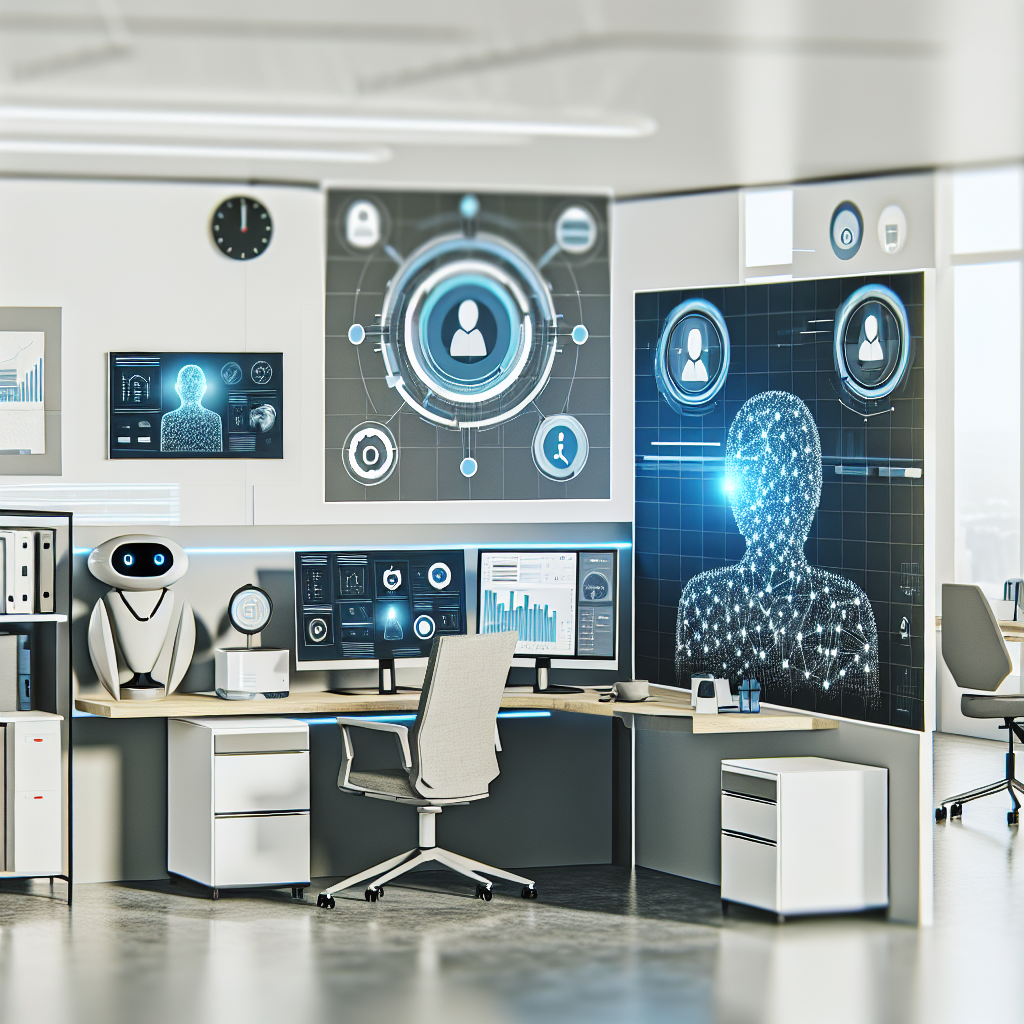 Digitales Büro: Vernetzte Technologien für HR-Effizienz.