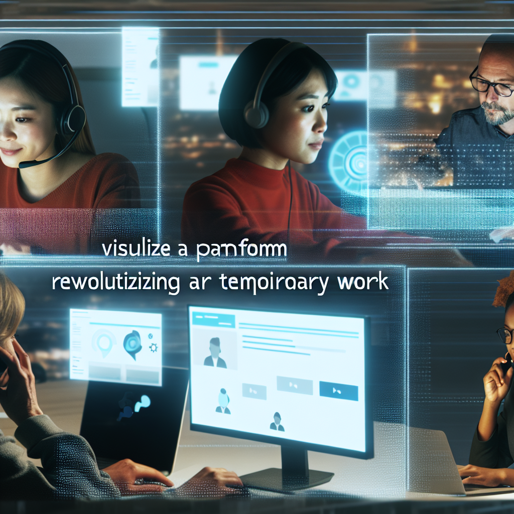 Digitale Plattformen revolutionieren moderne Zeitarbeitsprozesse.