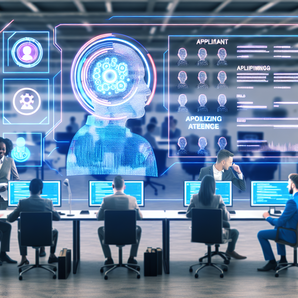 KI integriert in modernen Recruiting-Prozess, Bewerberanalyse.